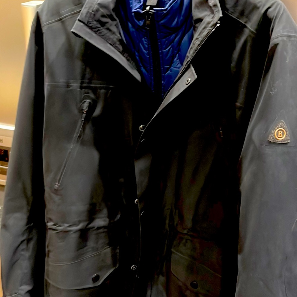 Bogner Shell With Puffer Blk, Xl - image 1